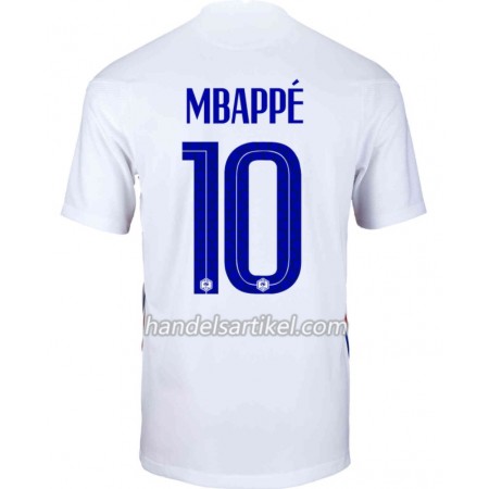 Frankreich Kylian Mbappé 10 Auswärts Trikotsatz EURO 2020